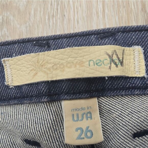 Agave Nectar jeans n12 azure flex size 26 T made in the USA tall - Picture 3 of 10